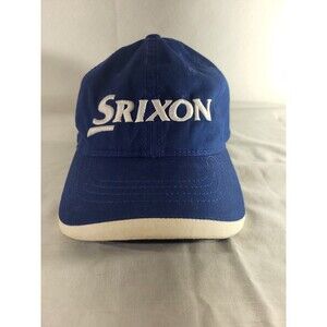 Srixon Ball Cap Hat Adjustable Baseball Blue White